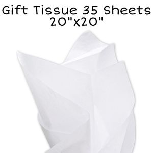 Add-On Gift tissue paper 20x20 35 sheets white